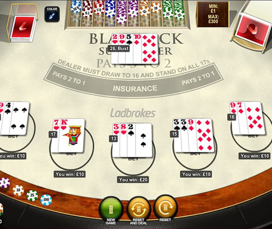 Play Blackjack Surrender by Playtech