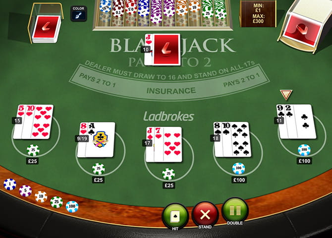 Play Blackjack Peek for Free in a Demo Version by Playtech