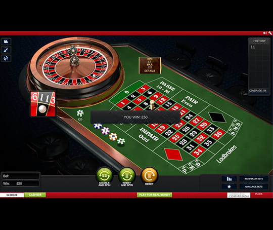 Premium French Roulette Designed by Playtech 