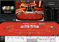 Live Baccarat by Playtech at Gala Casino