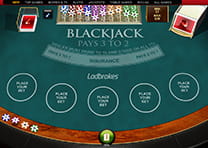 Play Blackjack UK at Ladbrokes Casino