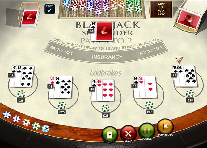 Try a Playtech Demo Version of Blackjack Surrender