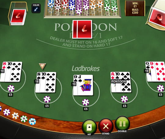 Pontoon Is a Fun Blackjack Variant