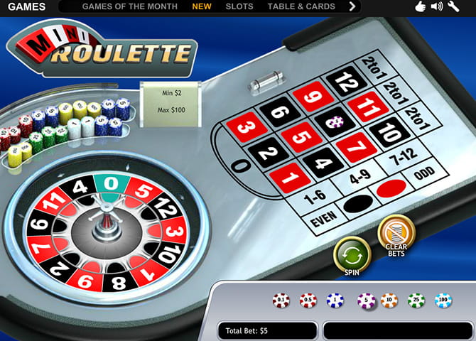 Play Mini Roulette for Free!