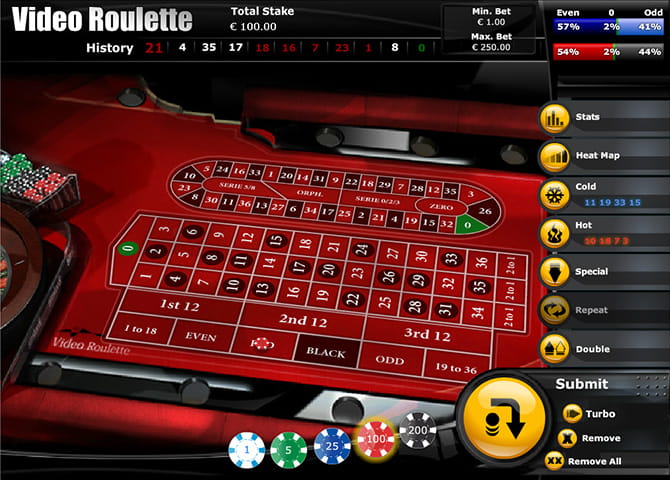 Play Video Roulette for Free!