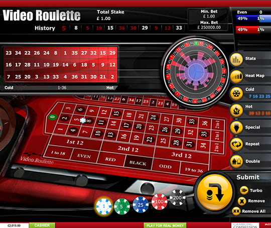 Video Roulette Statistics