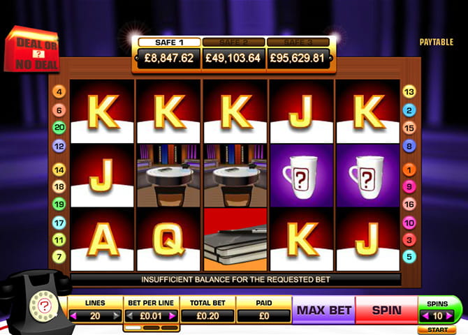 Learn Deal or No Deal Slot