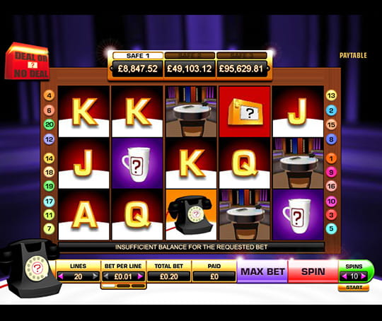 Deal or No Deal Slot