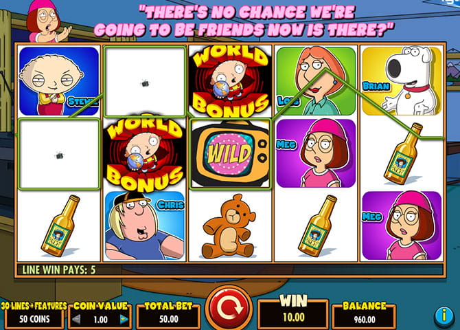 Family Guy Casino Game