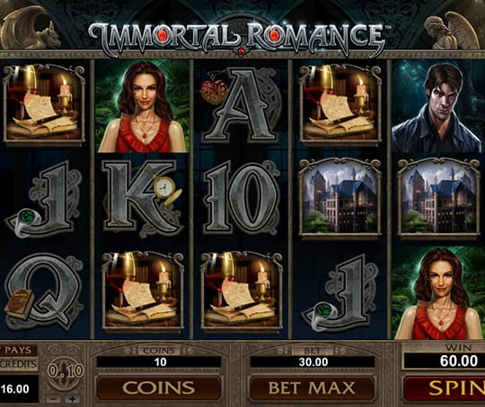 Play Immortal Romance by Microgaming