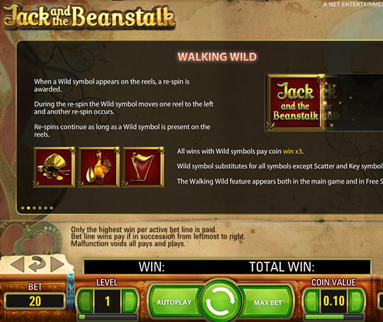 Jack and the Beanstalk Walking Wild Feature