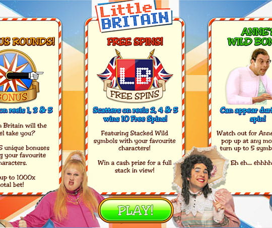 Little Britain Slot Overview of Features