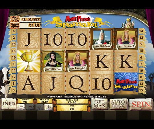 Monty Python’s Spamalot Slot