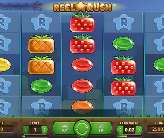 Reel Rush Slot from NetEnt