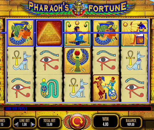 Pharaoh’s Fortune IGT Slot