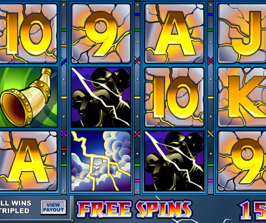 Thunderstruck Free Spins Feature